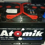 Аккумуляторная батарея ТМ Atomik
