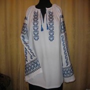 Вышиванка женская украинская 90, пошив, вышивка, доставка фото