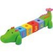 Развивающая игрушка Ks Kids КРОКОБЛОКО Крокодил резиновый, 10611 фото