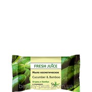 Fresh Juice Мыло косметическое Cucumber & Bamboo, 75 мл