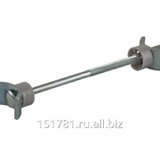 Стяжка для столешницы Firmax, L=150 мм, М6, сталь, цинк. покр, пластик фотография