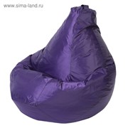 Кресло-мешок, цвет фиолетовый фотография