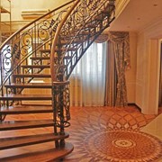 Лестницы кованые фото