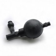 Груша резиновая, 3 клапана, 50 мл, черного цвета фото
