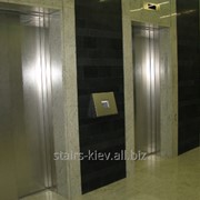 Облицовка и реставрация лифтовых дверей фото