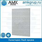 Полистирол фактурный Plazit | 3 мм | 1,25*1,85 м | призма К12 фото