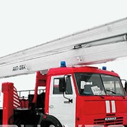 Автоподъемник пожарный АКП-28 на шасси КамАЗ-43114 фото