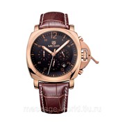 Часы Megir Gold Black Brown MG3006 (ML3006GREBN-1N0) фото