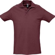Рубашка поло мужская SPRING 210 бордовая, размер XL фото