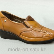 Туфли для широкой стопы с косточкой 18036 св.коричневый