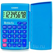 Калькуляторы Casio Калькулятор 8 разр. CASIO LC-401LV-BU карманный, голубой фотография