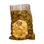 I SAPORI Olive schiacciate - Оливки зелені з приправами (500 gr)
