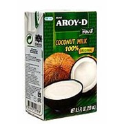 Кокосовое молоко AROY-D (жирность 17-19%), 250 мл., упаковка Tetra Pak