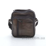 Мужская сумка 8013# коричневая фотография