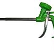 Пистолет для монтажной пены с плавной регулировкой зеленый 50500