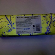 Масло сливочное Крестьянкое фольга золото, ГОСТ Р 52969-2008 фото