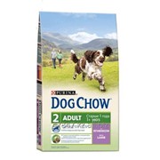 Корм для взрослых собак Dog Chow Adult Lamb&Rice с ягненком 14 кг