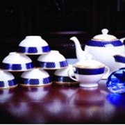 Чайный казахский сервиз на 6 персон Аружан фото