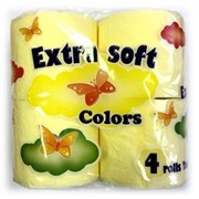 Туалетная бумага Extra Soft Colors фото