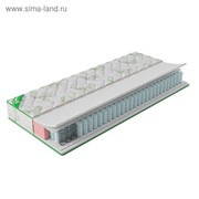 Матрас «Люкс»‎, размер 140х190 см, высота 18 см, жаккард фото