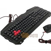 Набор клавиатура+мышь A4Tech Bloody Q2100/B2100 Black фотография