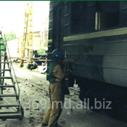 Сверхзвуковая термоабразивная очистка. фото