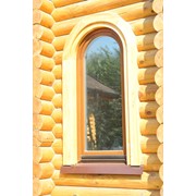 Окна из дерева сосна фото