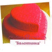 Торт Валентинка марципан вес 3 кг фотография