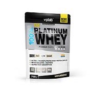 VPLab 100% Platinum Whey 750 гр., пакет. Ваниль. фото