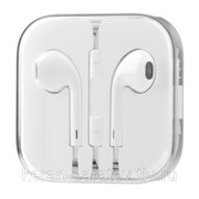 Наушники комплектные для iPhone EarPods белые фото