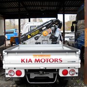 Новый грузовик KIA BONGOIII 4WD 2013 год с краном манипулятором фото