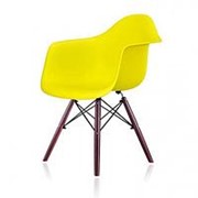 Кресло Eames Style DAW Brown (желтый)