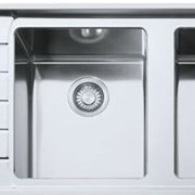 Кухонная мойка Franke Neptune Plus NPX 621 (860х510х200) левая + сифон (101.0068.381) фотография