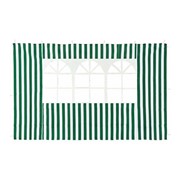 Стенка для садового тента Green Glade 4110 1,95х2,95м полиэстер с окном зеленая (20) фотография