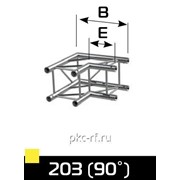 2-х сторонний угловой блок с углом 90 гр.7,4кг К4-390NC-203Х
