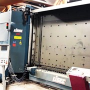 Линия Lisec 2,0 м с газовым прессом и роботом герметизации для производства стеклопакетов
