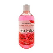 Гель для душа Роза и алоэ вера (shower gel) Veda Vedica | Веда Ведика 250мл