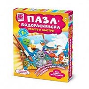 Водная раскраска-пазл Морские обитатели, Фантазёр арт.349013 фото