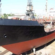 Окраска корпусов судов фото