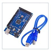 Плата Arduino Mega 2560 ATmega2560-16AU + USB Cable фото