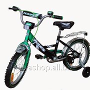 Велосипед Марс 16" ручной тормоз + эксцентрик (зеленый / черный)