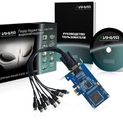 Плата видеорегистрации Линия Effio 4x25 Hybrid IP для систем видеонаблюдения фото