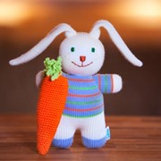 Набор 2 игрушки Зайчик Мася с морковкой фото