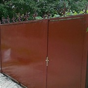 Ворота листовые, простые фото