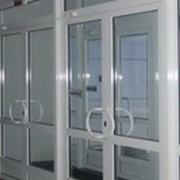 Двери алюминиевые ( Система КП45 для входных групп) фото