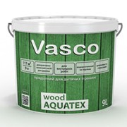 Wood AQUATEX interior vanish (Вуд Акватекс декоративный лак для дерева для внутренних работ) Vasco фото