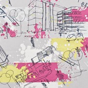 Ткань мебельная Canvas Draft Pink фото