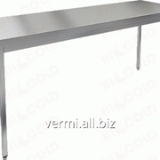 Стол нержавеющий разделочный центральный без полки Hicold НСО-19/6 фото