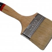 Кисть плоская ЕВРО 76мм (щетина натуральная,ручка деревянная)