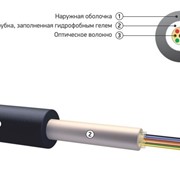 Оптический кабель для прокладки в пластмассовый трубопровод ОК-Т На основе центральной трубки фото